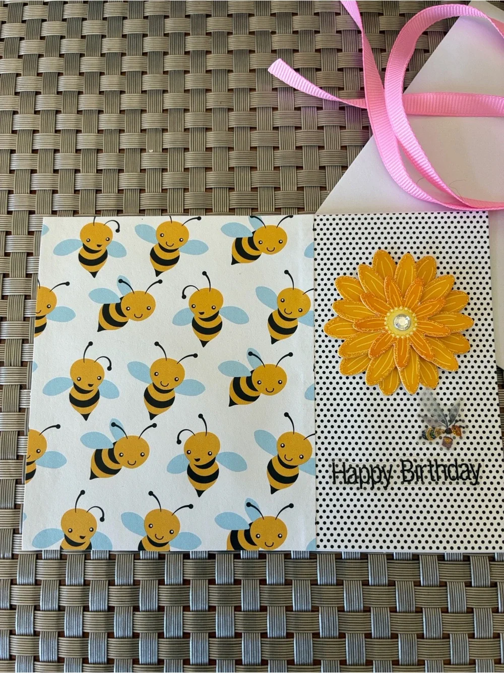 Handcrafted Birthday Cards, 4-Pak, Unique for your BFF’s